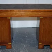 Vintage Military Campaign Desk with Brass Fittings