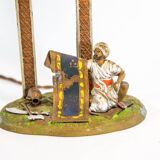 Antique lamp| Vienna Bronze - Franz Bergmann | style | Arab Oriental Landscape 30s