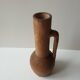 Terracotta vase height 24cm signed PC (signature to be identified)