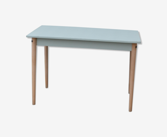 Table vintage pieds démontables console, bureau