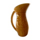 Pitcher ceramic decanter slurry sarreguemines 1/2l