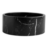Bol cylindrique en marbre noir