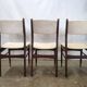 Lot de 6 chaises vintage