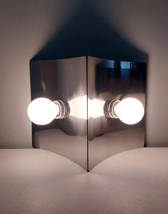 Stilux Milano - Antares chrome metal wall lights