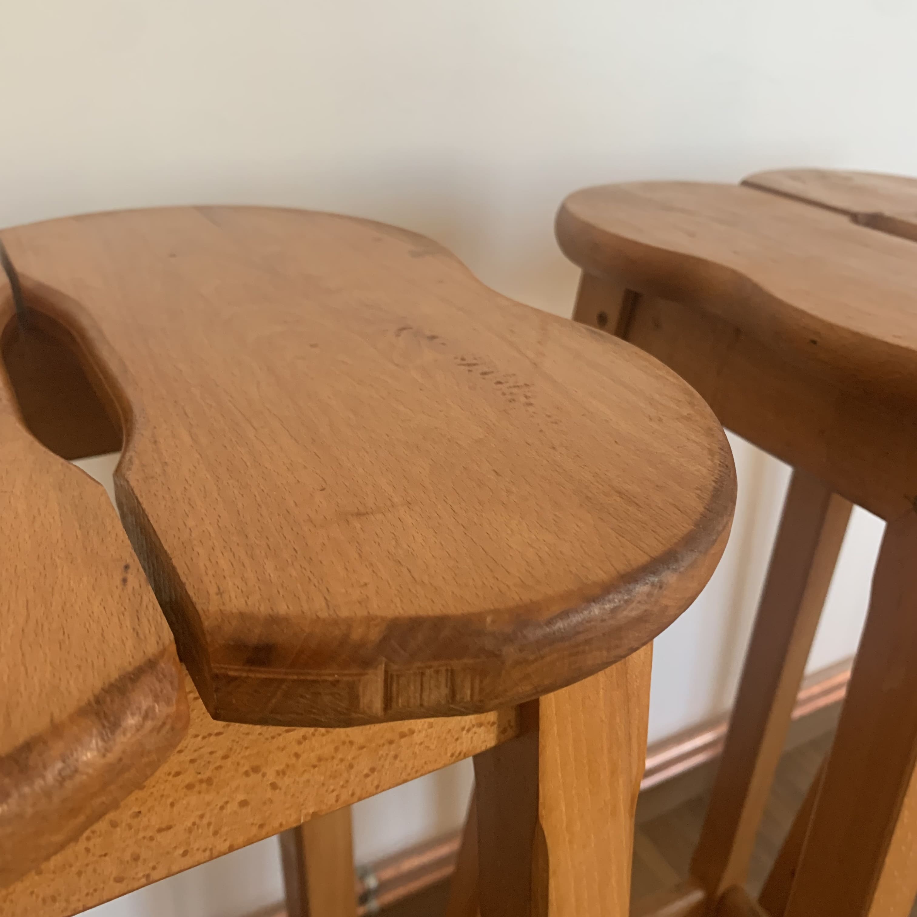 Set of 4 high stools