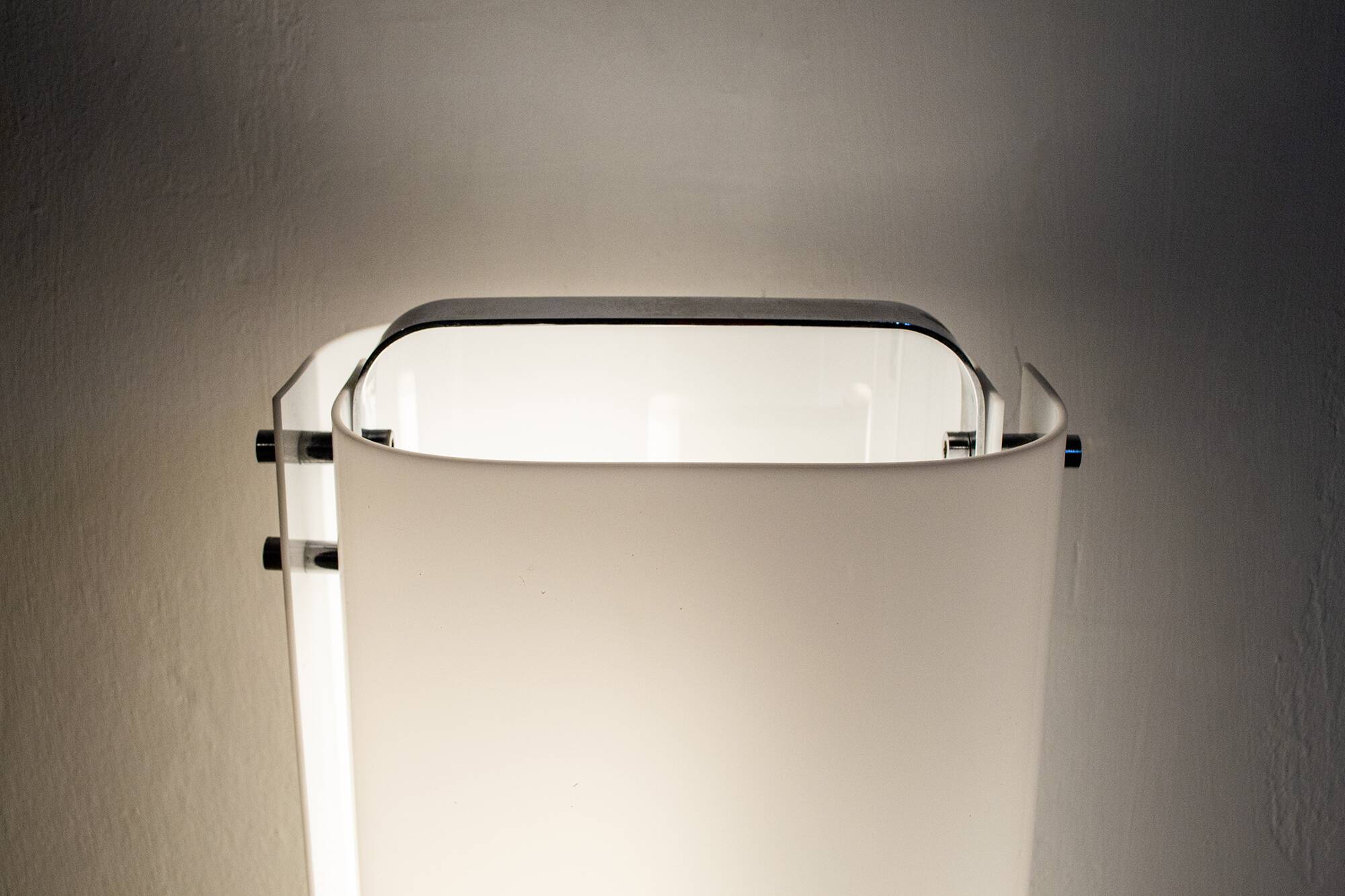 Rara lampada da terra Polsino di Gio Ponti per Guzzini, 1967 Italia