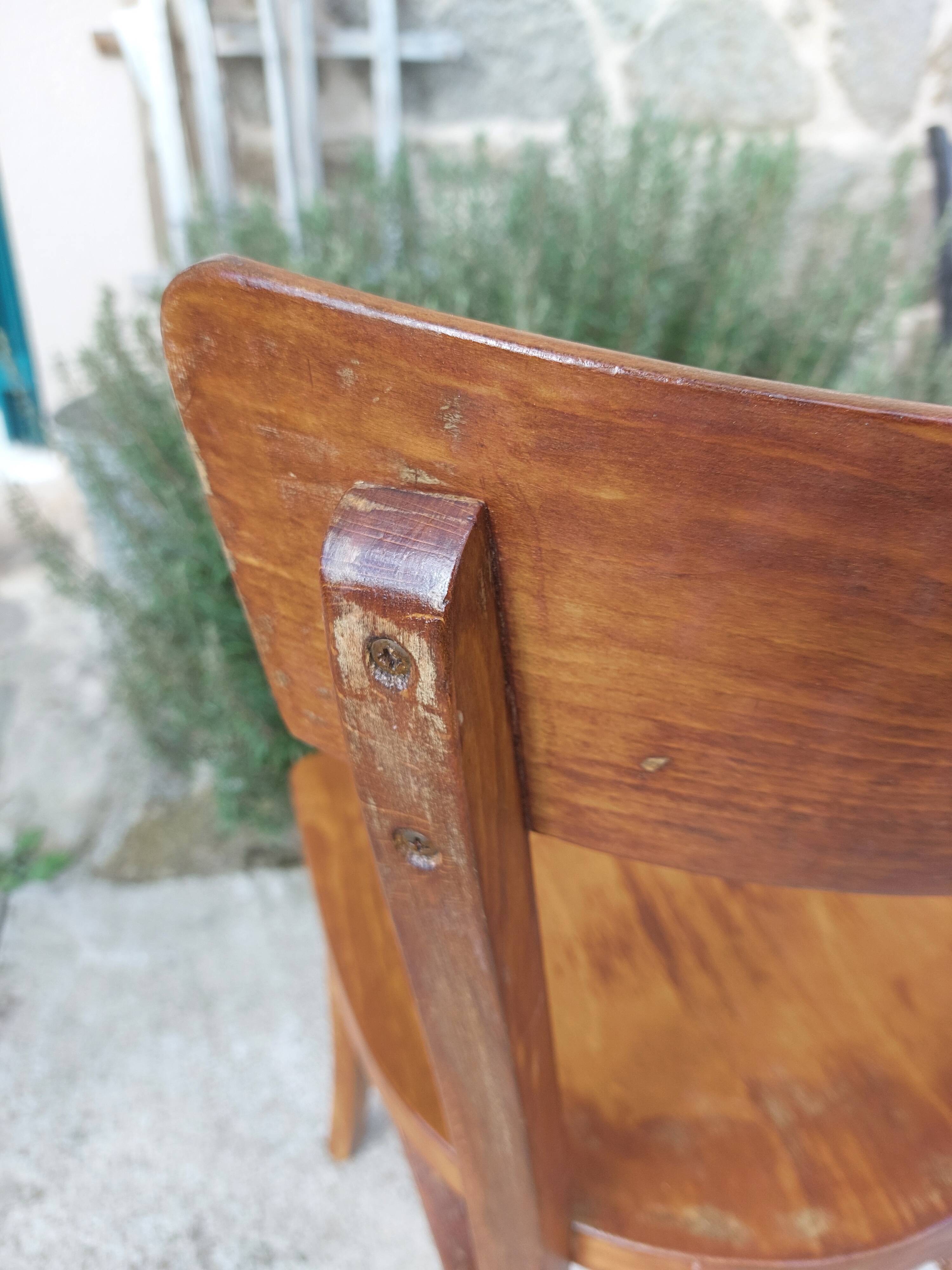 pair of Luterma bistro chairs, dark shade