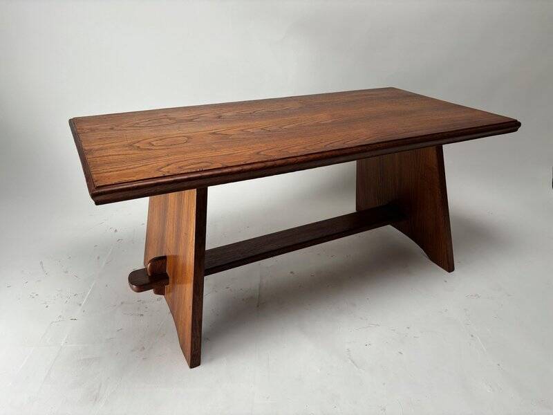 Mid-Century Modern Wooden Coffee Table by Paolo Buffa, 1950s