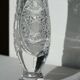 Vase soliflore en cristal taillé