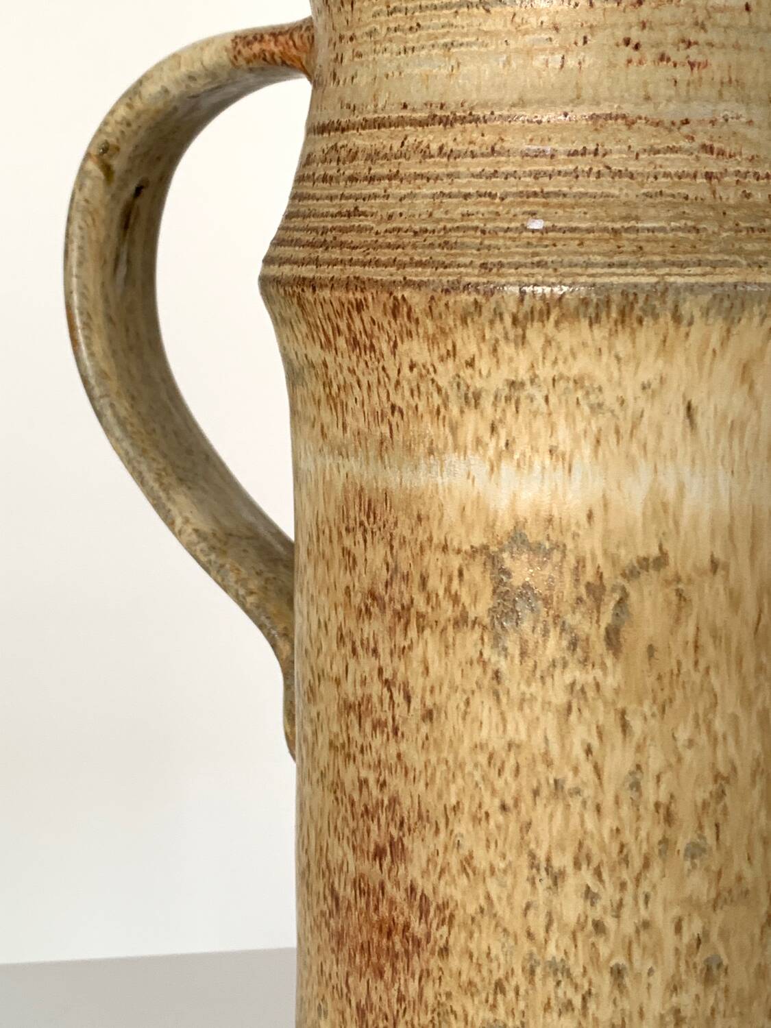 Ceramic pitcher from 1978 signed