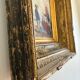 Antique seaside oil painting, c. 1845