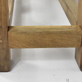 Former oak carpenter's workbench