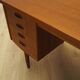 Teak desk, Danish design, 1970s, made in Denmark