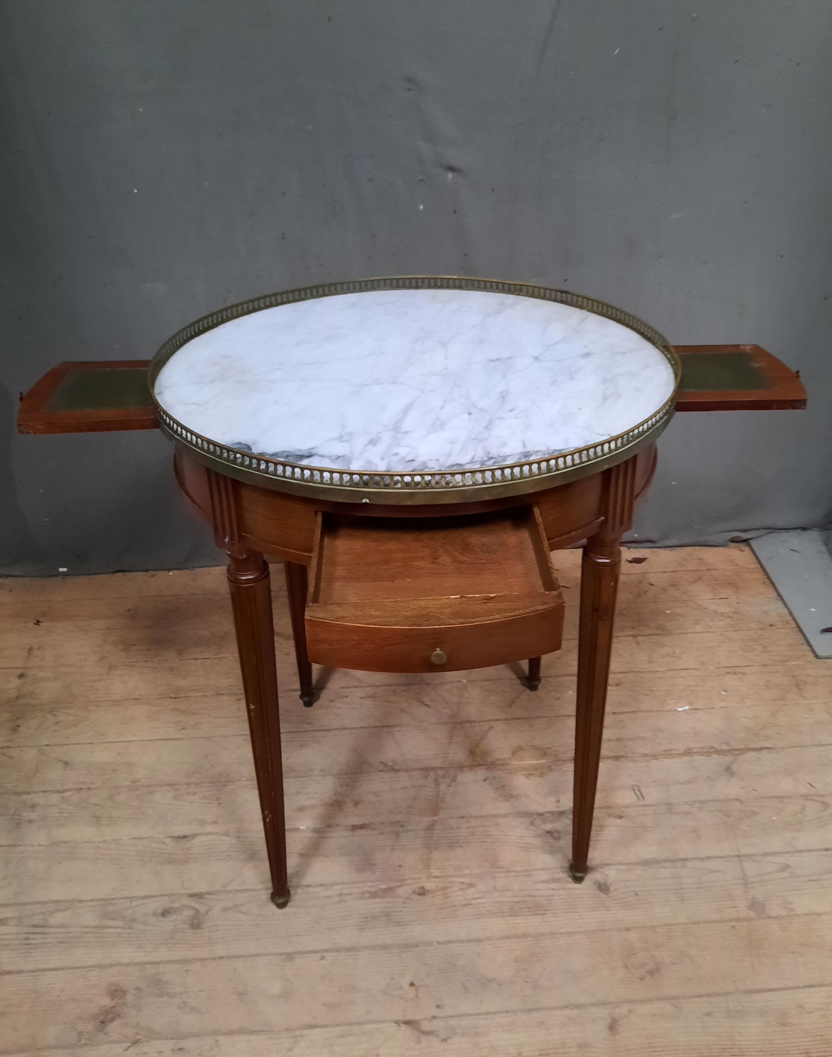 Louis XVI style hot water bottle table