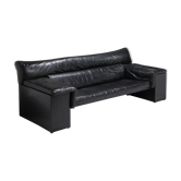 Sofa 3 places of Cini Boeri to model Knoll "Brigadier" 1970