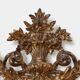 Miroir baroque doré de grande taille du 20e siècle par Deknudt Belgique