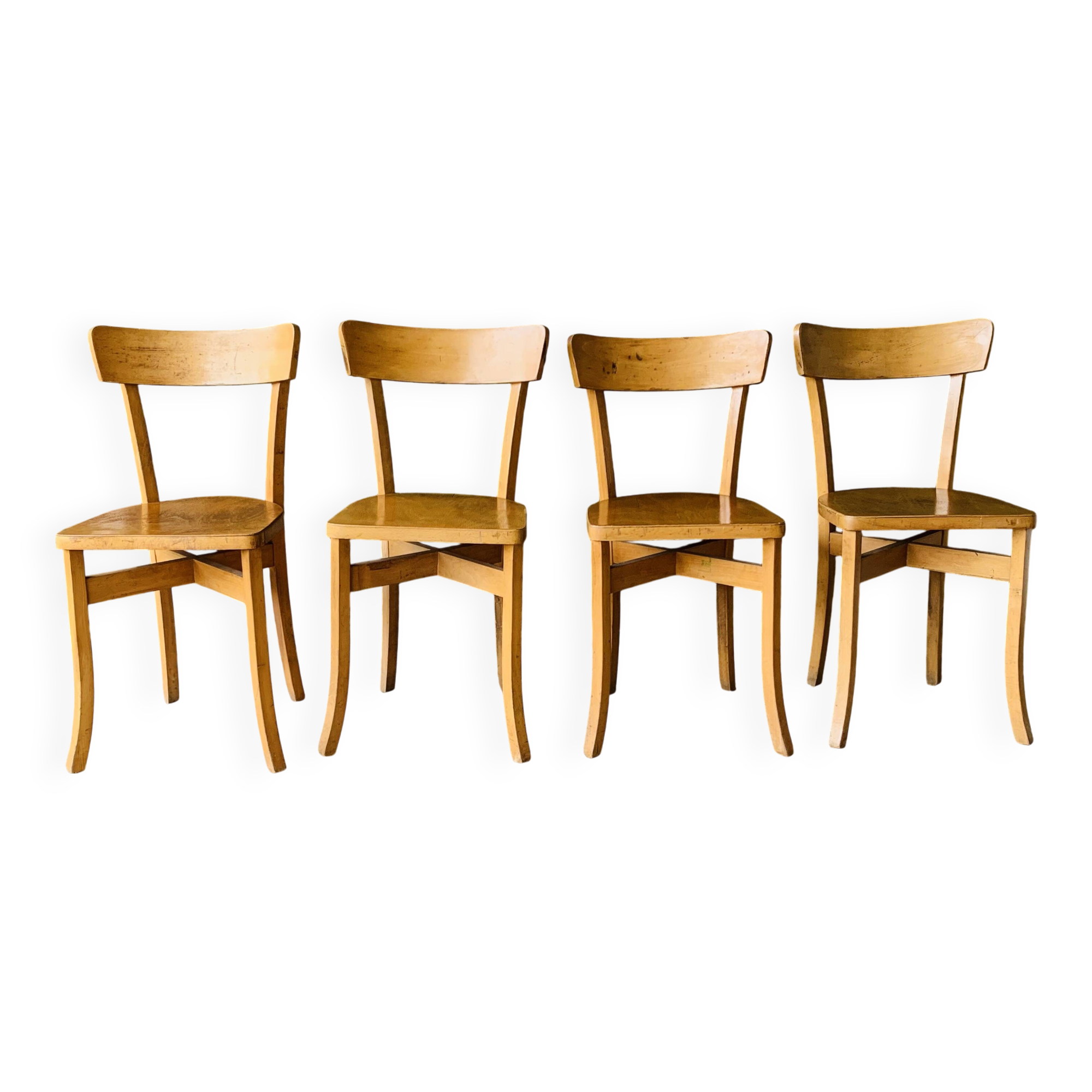 Set of 4 bistro chairs