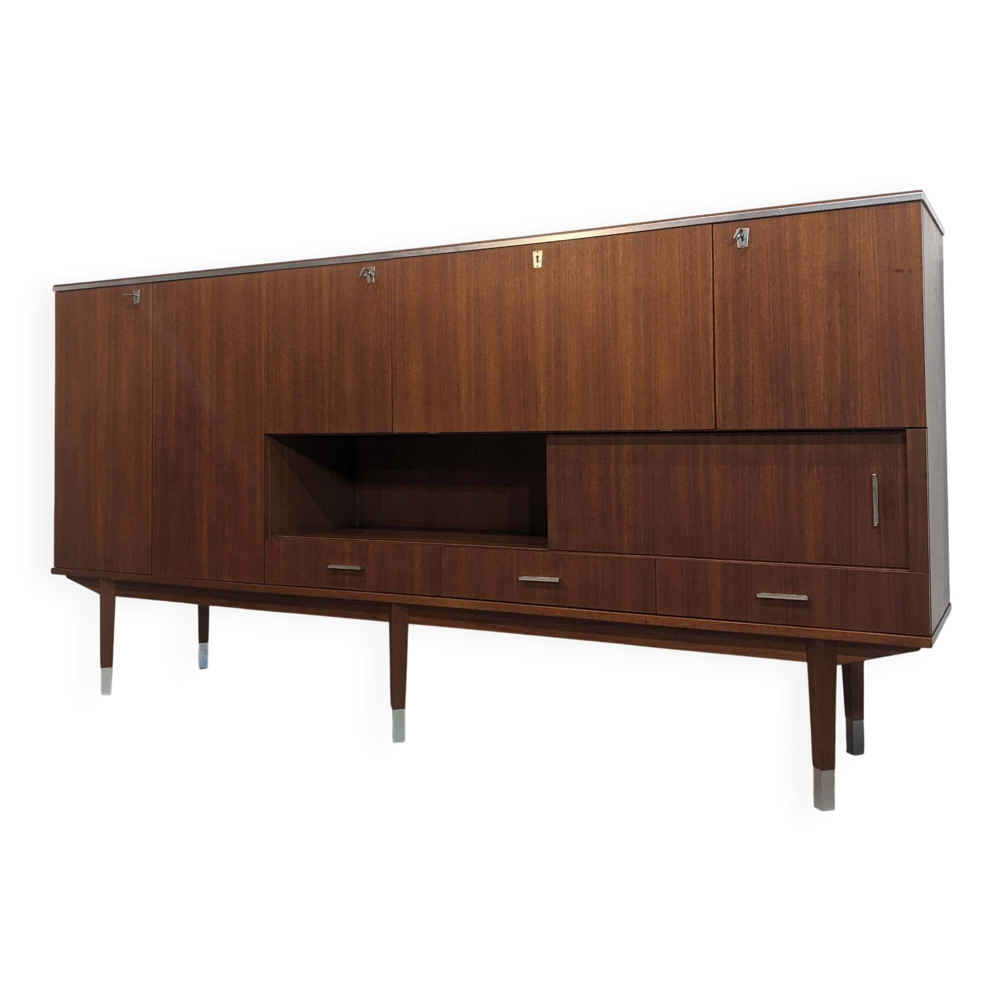 XL vintage Scandinavian highboard