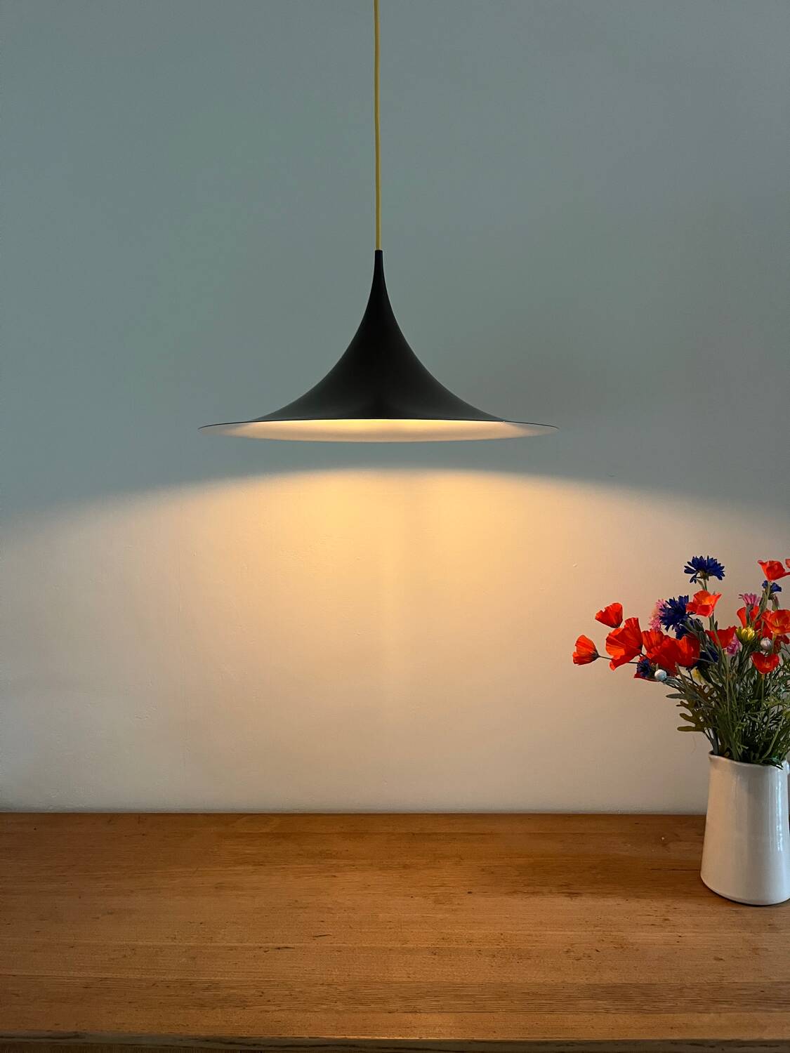 Semi pendel vintage (47cm) - Fog & Mørup - Lampe design danoise