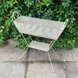 Perforated metal planter