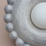 Luna Tall Raku Wall Lamp