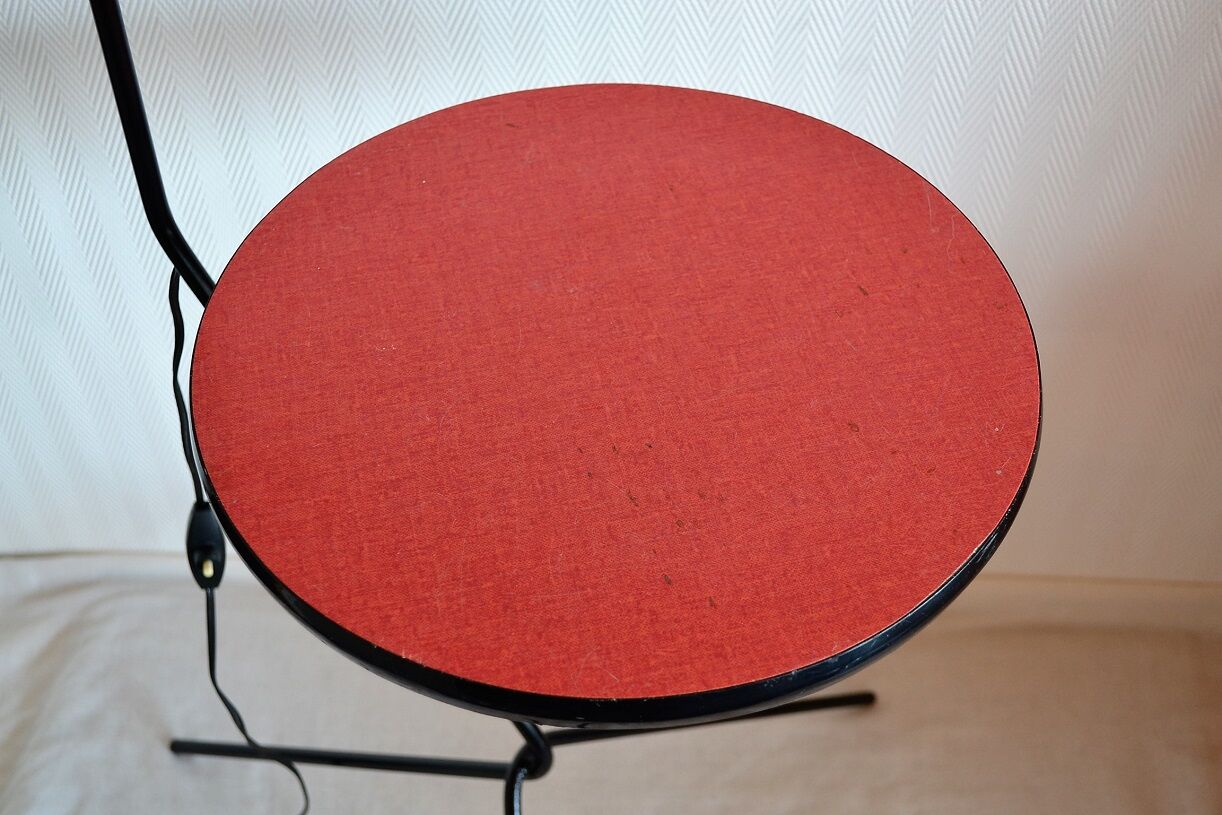 Vintage shelf reading floor lamp 1970