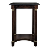 Empire-style console in mahogany