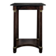 Empire-style console in mahogany