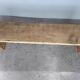 Vintage bench period 1960 old solid wood
