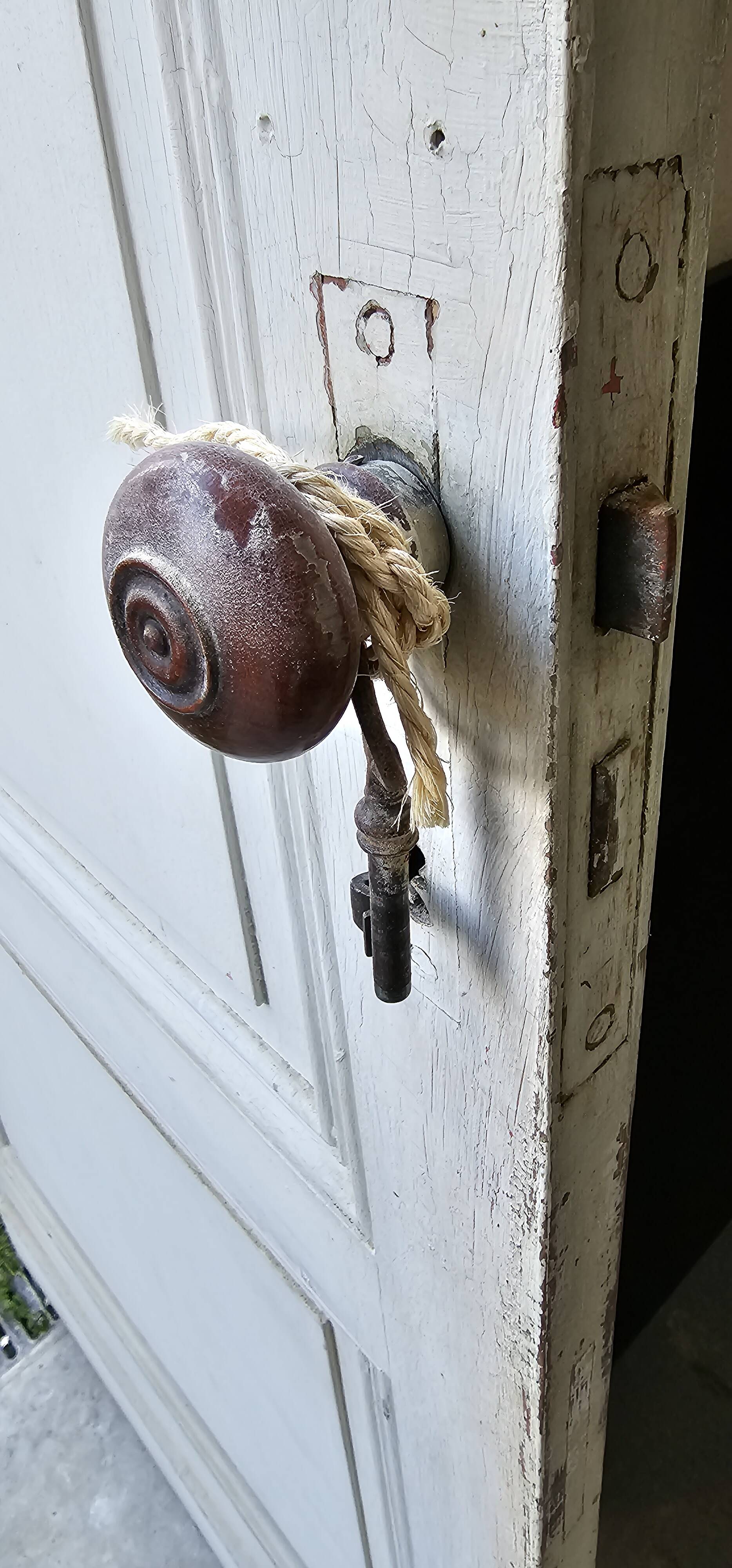 Lot de deux portes d'intérieur XIXème siècle