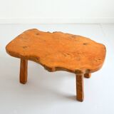 Vintage brutalist coffee table 1970s