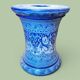 Column pedestal for a ceramic plant pot from Nevers.