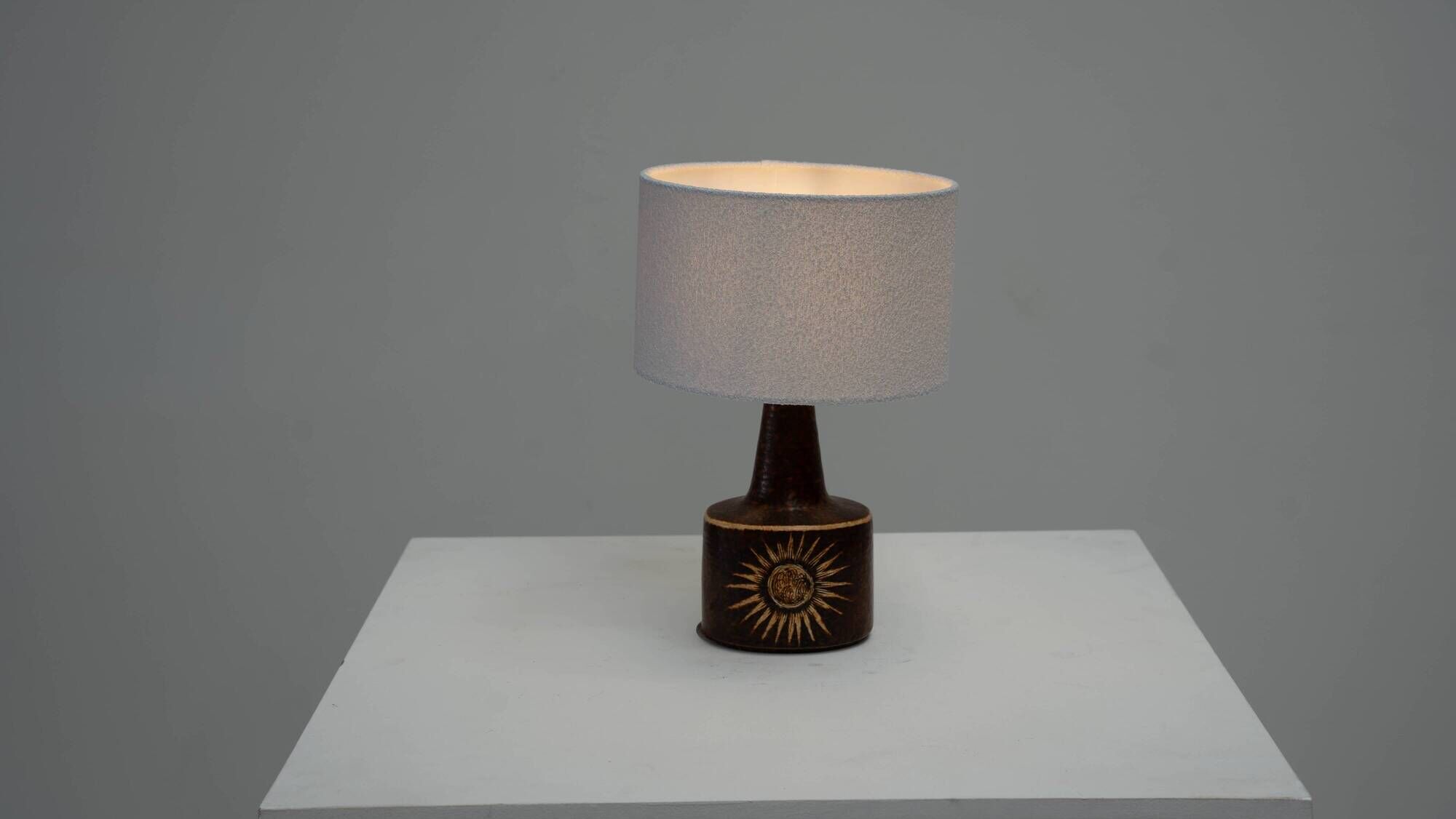Pair of Sun series table lamps by Søholm for Bornholm