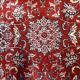 Handmade vintage Persian Sarouk rug 76cm x 122cm, 1970s