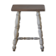 Rustic oak tabouret