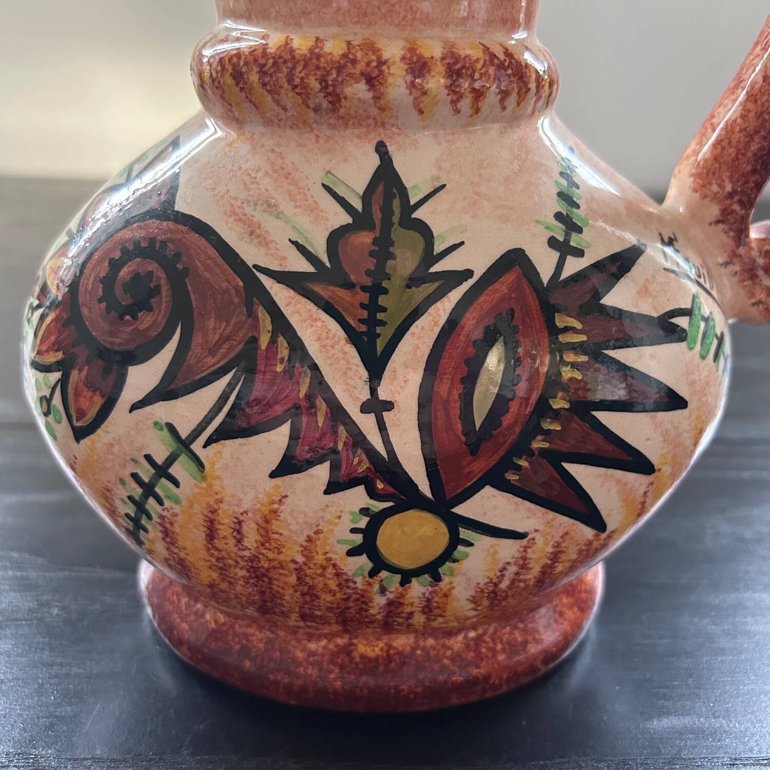 Pichet signé Fouillen Quimper