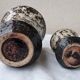 2 vases en grès