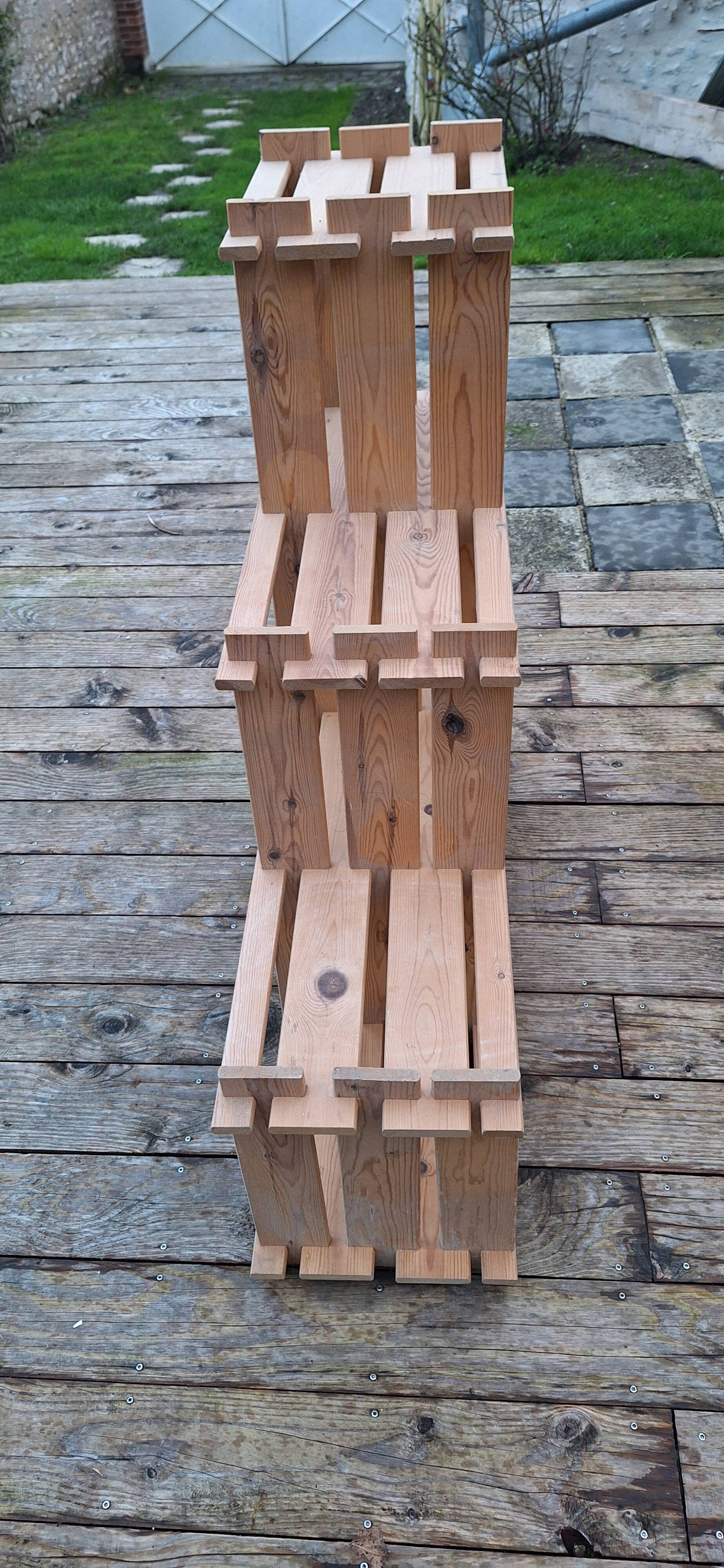 Bibliothèque étagère style regain