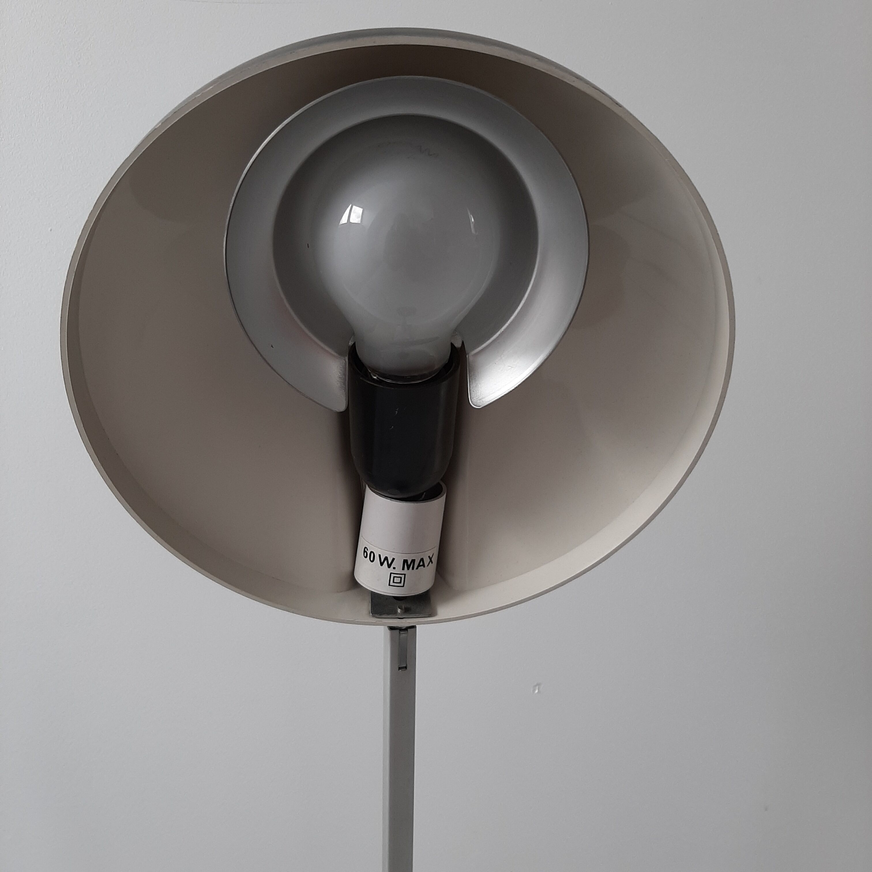 Black cast iron and aluminium WL2 Anglepoise lamp