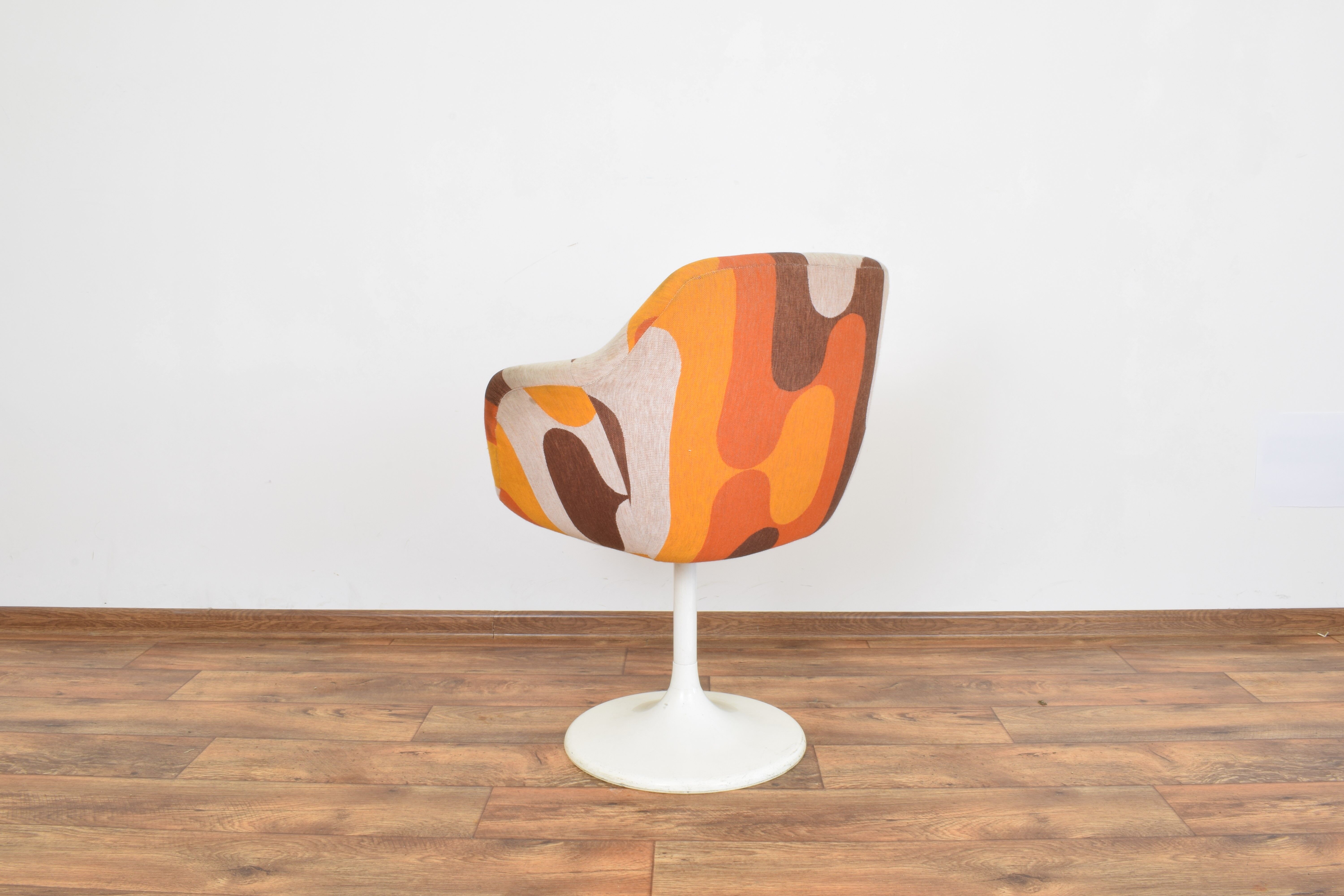Mid-Century Tulip Swivel Chair by Lusch Erzeugnis for Lusch & Co., 1970s