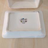 1 porcelain butter tray St Amand 1713