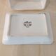 1 porcelain butter tray St Amand 1713