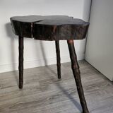 Brutalist tripod stool