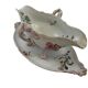Gravy boat with its Luneville frame