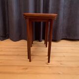 A set of three side tables, Denmark, 1960s