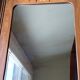 Vintage mirror with marquetry by cabinetmaker Paul Aumoine