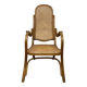 Fauteuil facile n°1 avec siège en rotin par Thonet