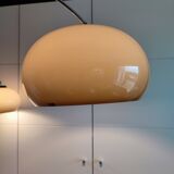 Dijkstra floor lamp chrome and plastic