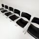 Set of 6 stacking chairs by David Rowland for HOWE, 1968
