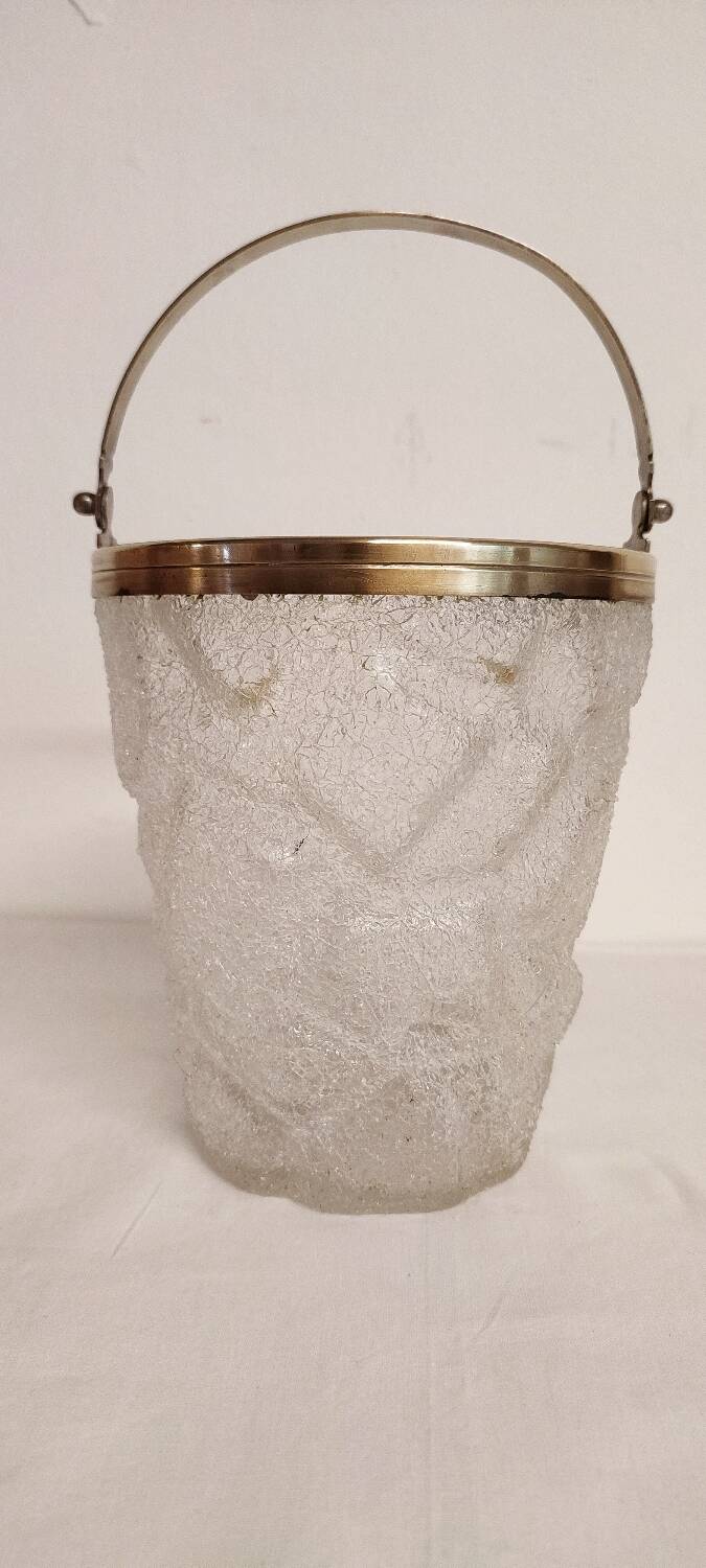 Hielera de cristal. Spain, 1970s.